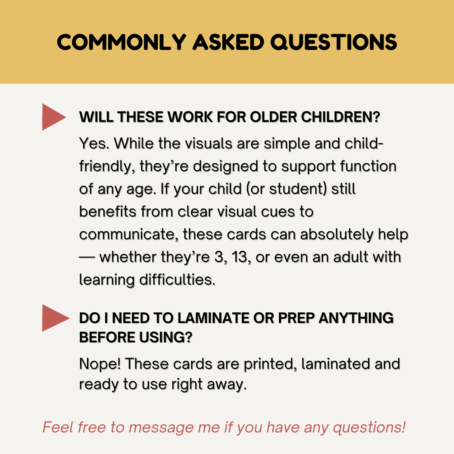 104 Laminated Non Verbal Communication Cards